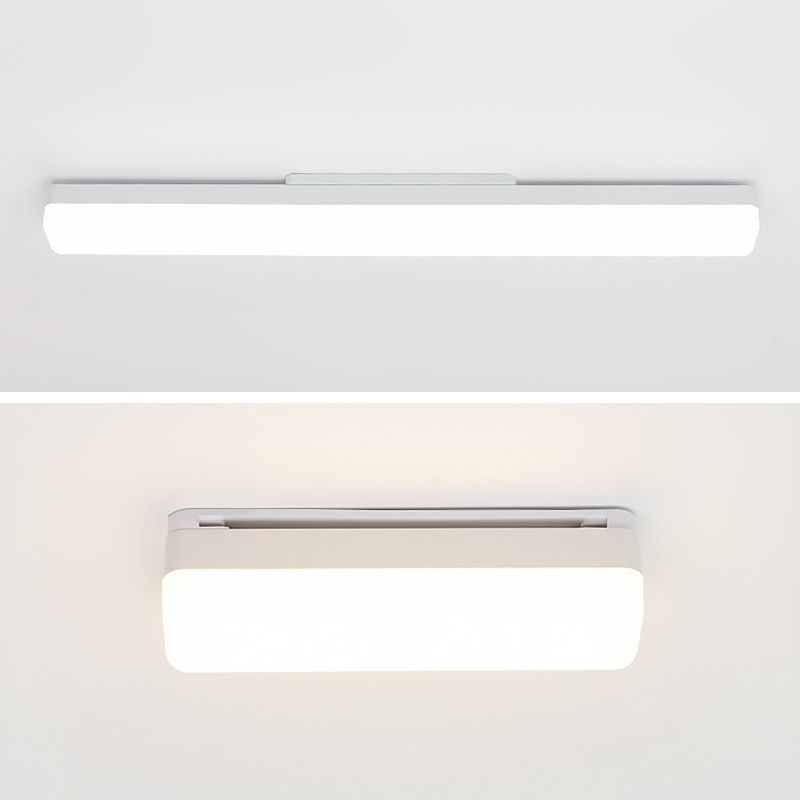 Lámpara de tocador LED de estilo minimalista lámpara lineal metálico espejo montado en la pared delantera para el baño