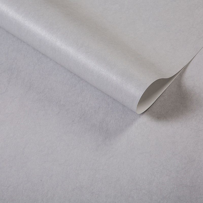 Pure Color Pattern Wallpaper Roll Modern Stain Resistant Bedroom Wall Covering, 54.2-sq ft