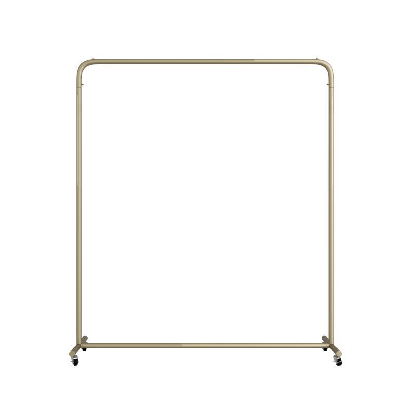 Glam Metal Coat Hanger Free Standing Entry Hall Tree for Hallway