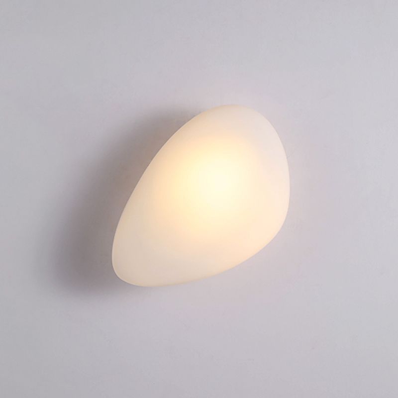 Modern Style Geometric Wall Sconce Lights Glass 1 Light Wall Mount Lighting