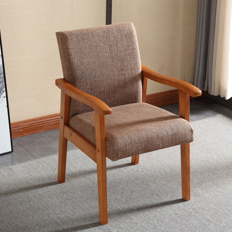 Chaise de salle à manger carrée de cuisine contemporaine Parsons à manger chaise