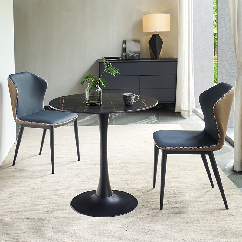 Modern Tulip Pedestal Dining Table Stone Table for Dining Room
