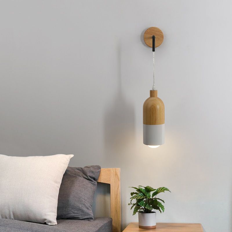 Luce a parete di luce neutra Simplicità Simplicità Apparecchi per illuminazione a parete per legno per camera da letto
