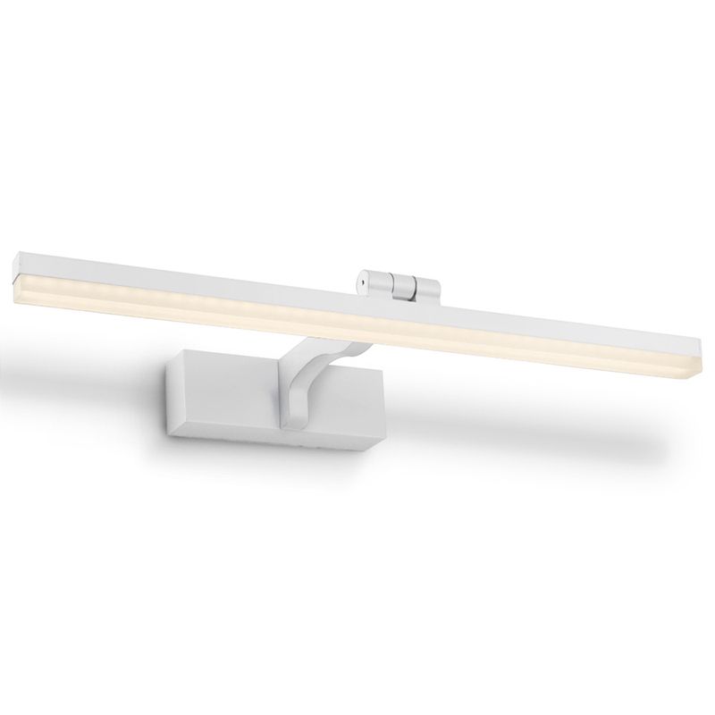 Lampada per pareti di vanità a LED lineare in alluminio Lampada per foto alimentabile minimalista