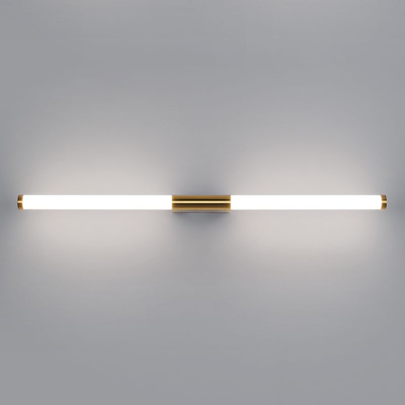 Tube metalen wand gemonteerd licht Simplicity Style LED goudzwart wandlamp armatuur