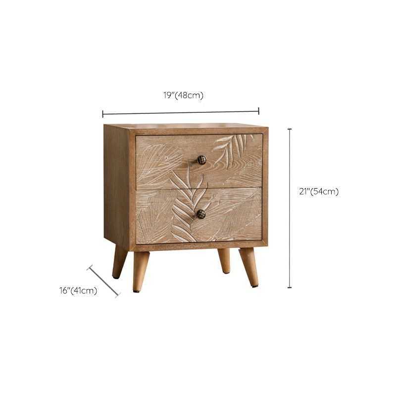 Modern Standard Storage Cabinet Solid Wood Cabinet with Drawer
