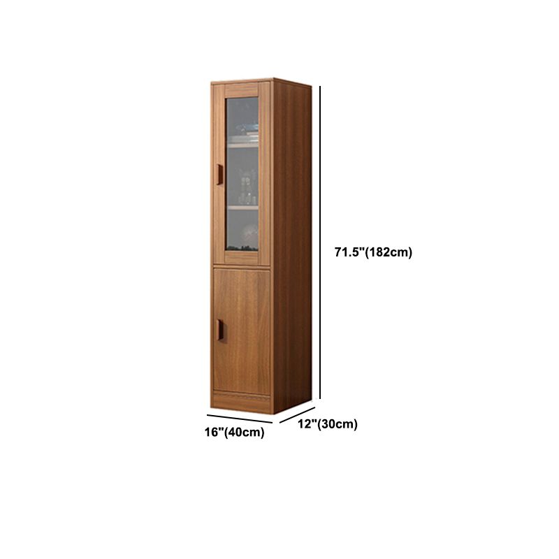 Contemporary Rectangle Solid Wood Bar Pulls Accent Chests and Cabinets