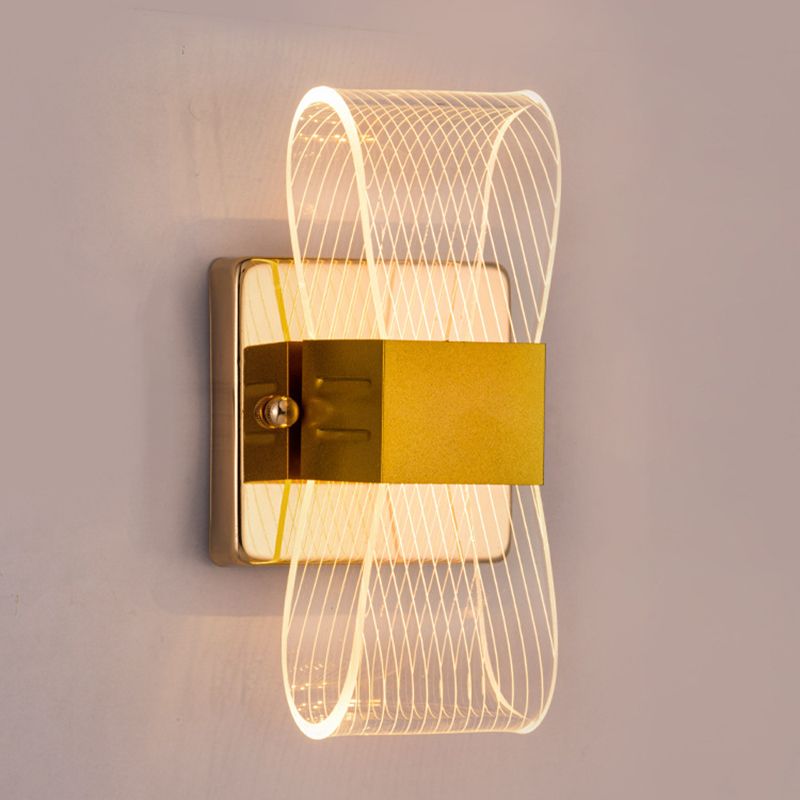LED Indoor Decoration Sconce Light Ambient Lighting Wall Lamp with Acrylic Shade