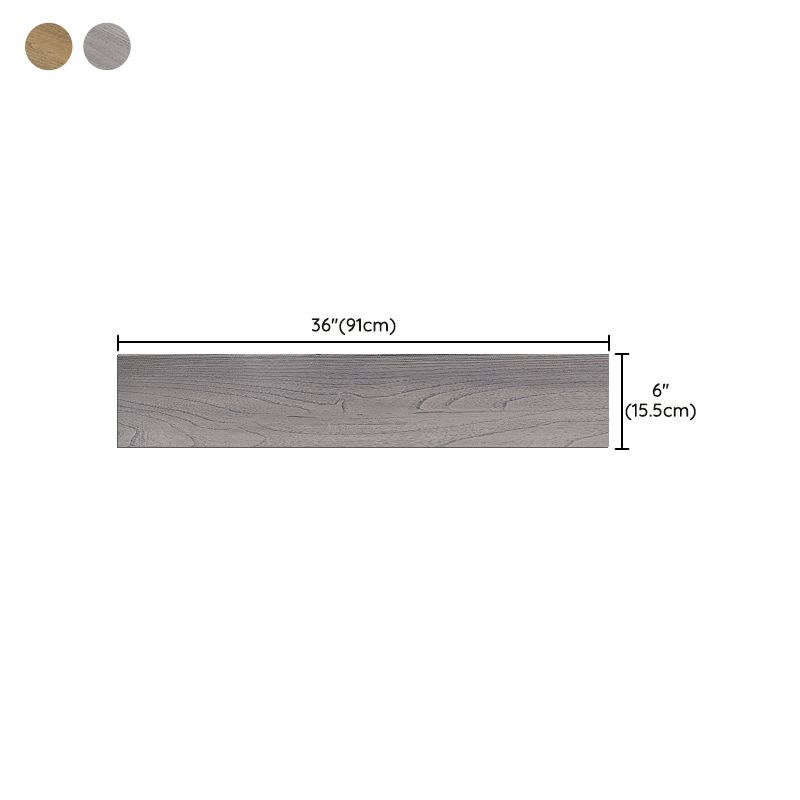 Contemporary Wood Tile Smooth Rectangle Teak Wood for Living Room