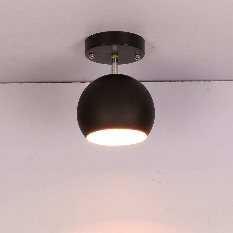 Zeitgenössische Spülleuchten Eisenschalen-förmige Makkaron-Flush-Halterunglampe