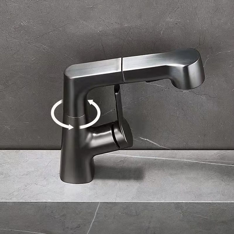 Modern Widespread Bathroom Faucet Copper Basin Lavatory Faucet