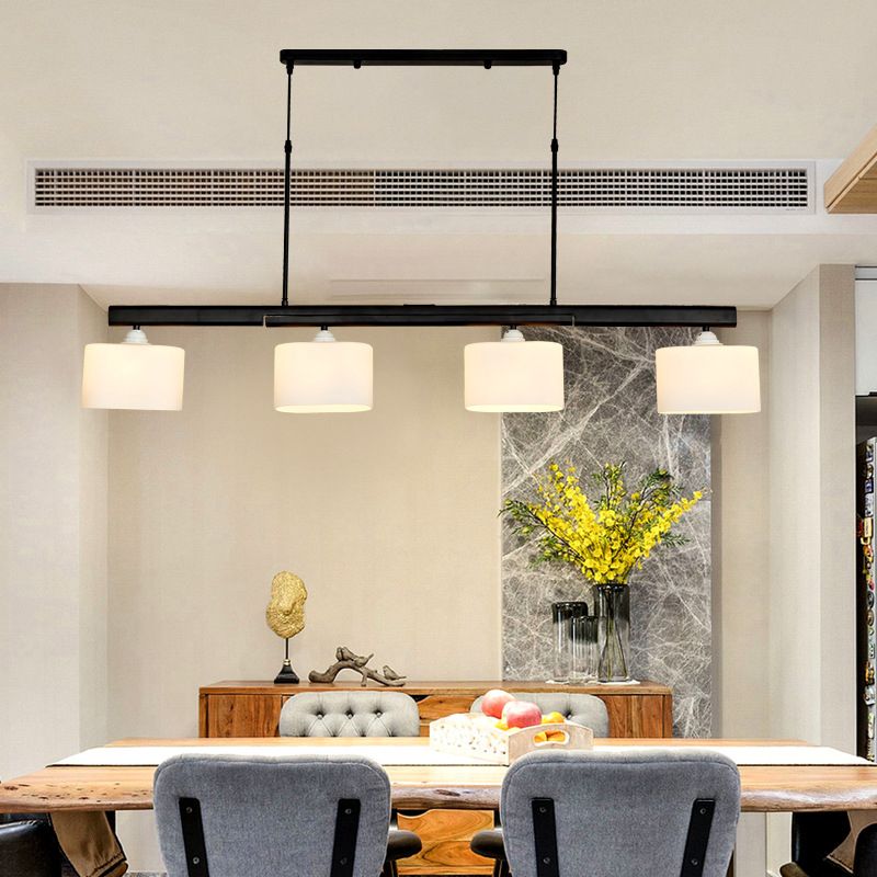 Industrial Linear Chandelier Multi-Light Pendant Coffee Shop Reataurant Light Indoor Light