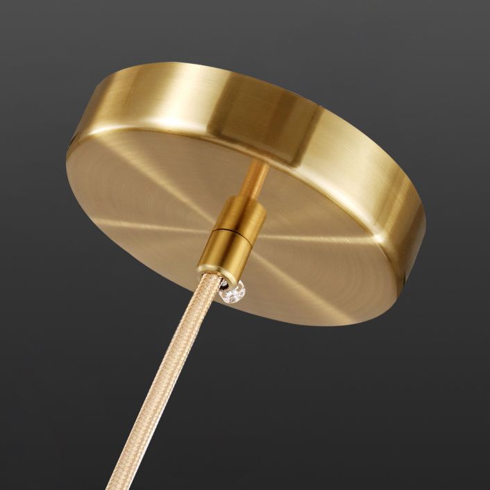 Stile moderno sferico sferico appeso leggero in plastica 1 lampada a sospensione leggera per letto