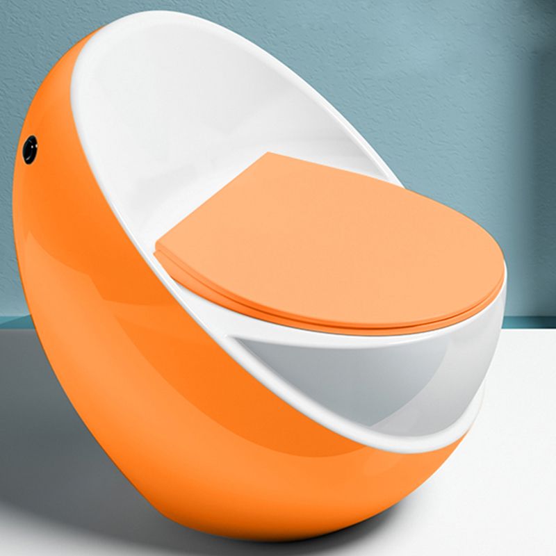 Siphon Jet Modern Toilet All In One Floor Mounted Urine Toilet