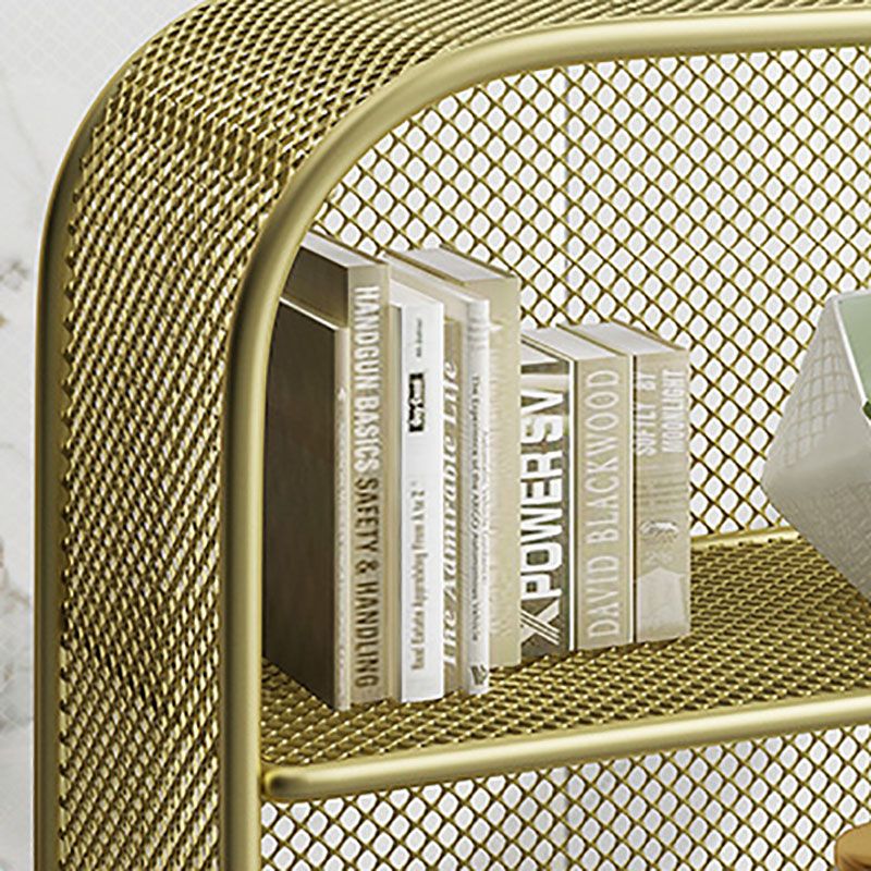 Libreria standard di ferro glam verticale chiuso libreria per casa