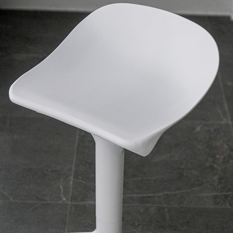 Plastic Counter Height Stools with Footrest Modern Counter Chair