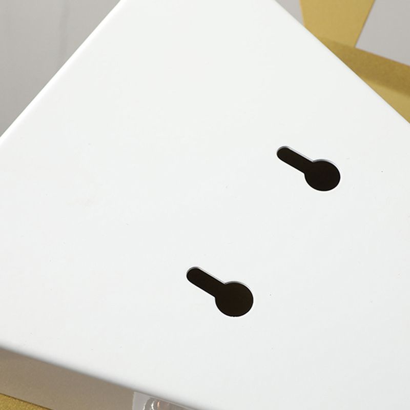 1-Light Geometric Wall Lamps Modern Style Metal Wall Light Sconce