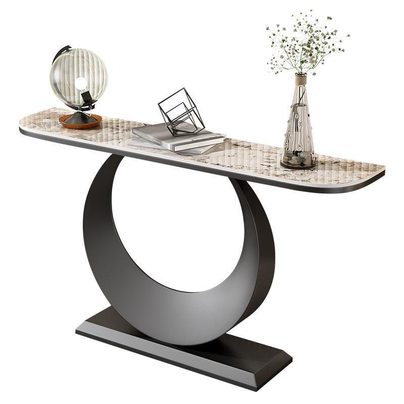 31.5-inch Tall Modern Console Table 1-shelf Accent Table for Hall