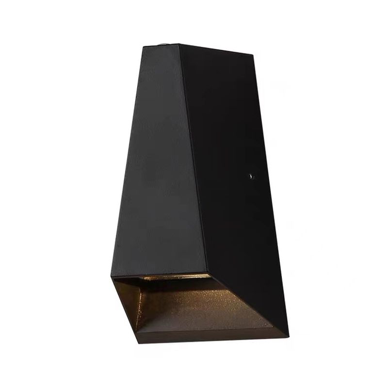 Nordic Style Aluminum Wall Light Trapezoid Shape LED Wall Lamp for Outdoor