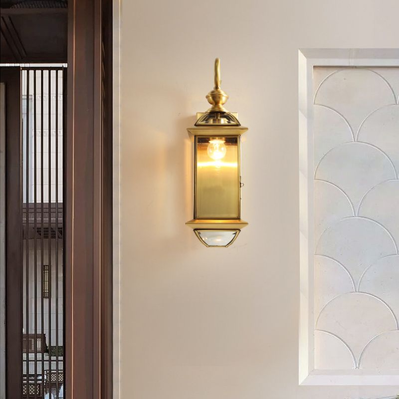 1 Light Geometric Flush Mount Contemporary Metal Wall Light Sconces