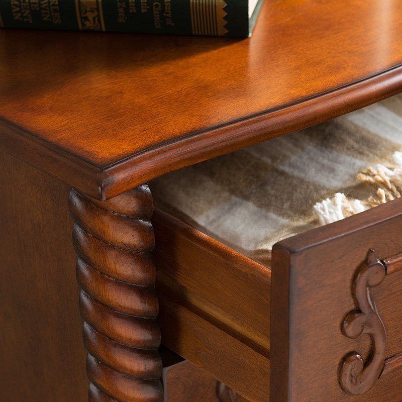 Traditional Storage Chest Solid Wood Dresser with 2/3/5 Drawers