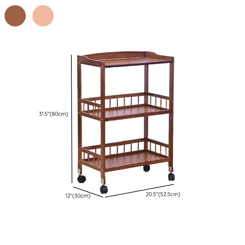 Modern Prep Table Open Storage Dining Room Rectangular Prep Table