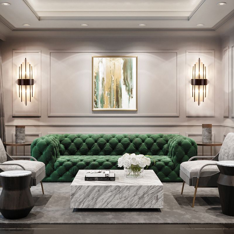 Moderne Röhrchen Wandmontierte Leuchte Glas 3 Lichter Wandleuchte Armaturen