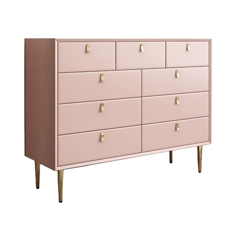 15.6-inch Width Classic Glam Dresser Stone Storage Chest with 5/6/7/9 Drawers
