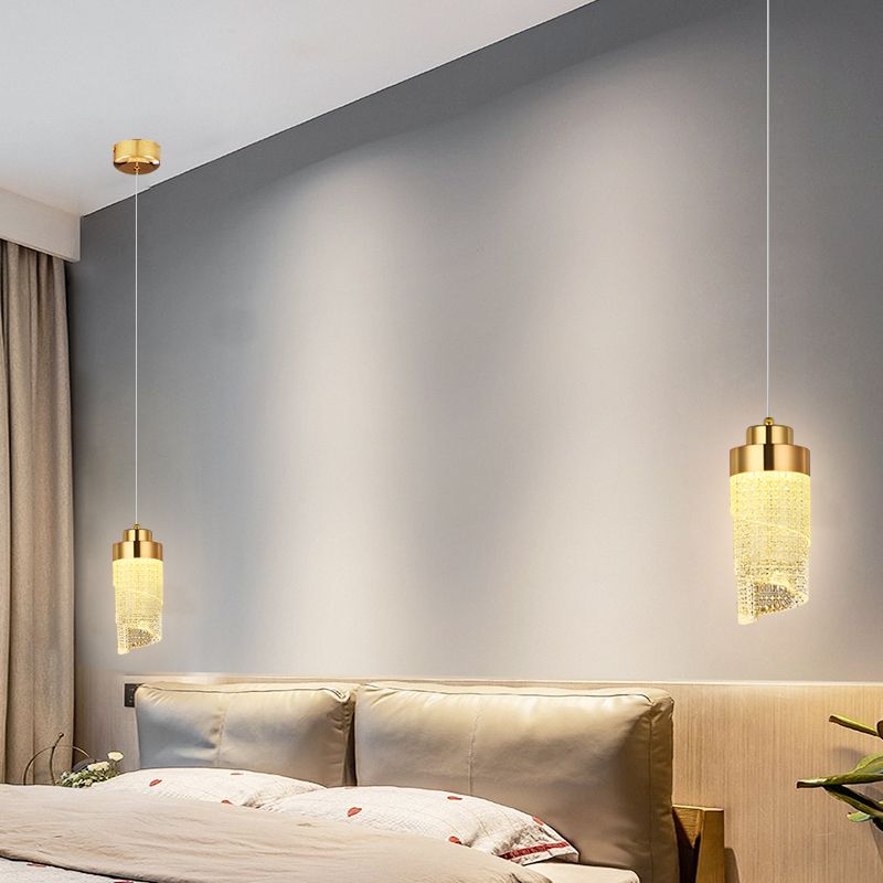 Geometrieform hängende Lichter moderner Metallhängeleuchten in Gold