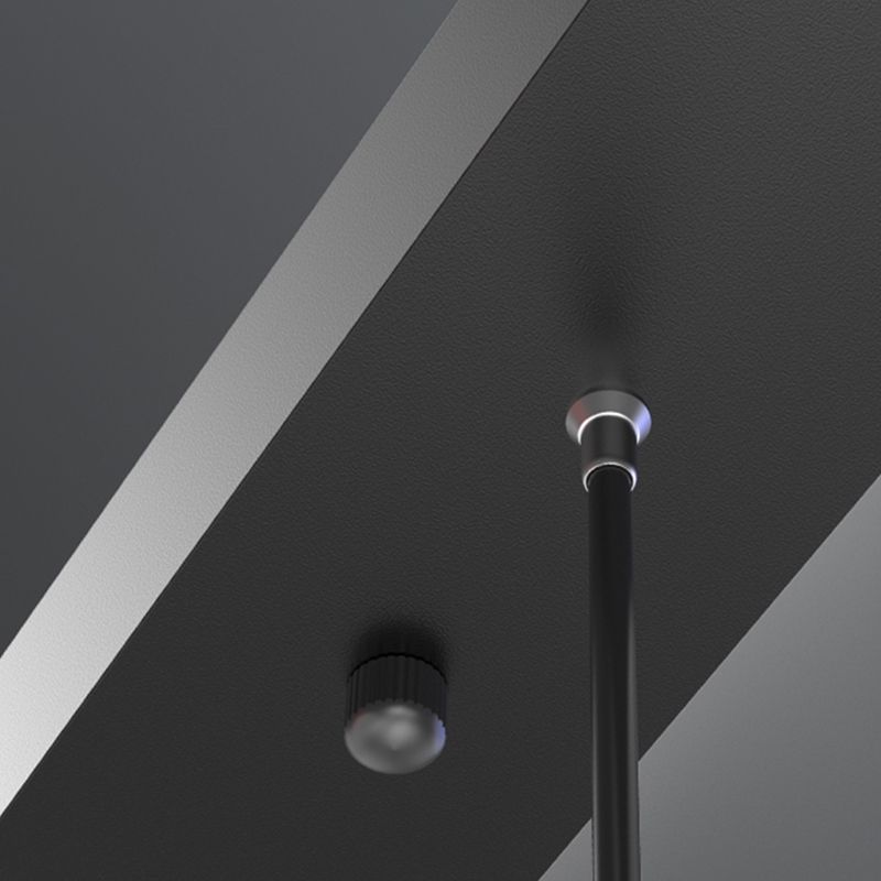 Luz de colgante de estilo moderno Cilíndrica Candelier Light para comedor