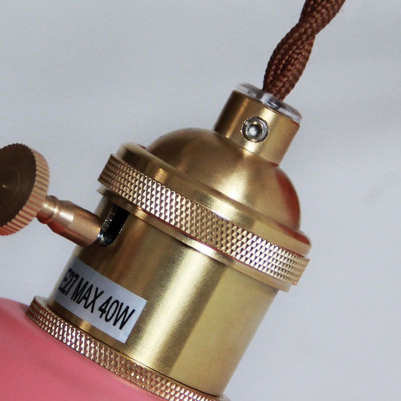 Illuminazione a parete cono cono in stile muro di metallo a montaggio per la camera da letto per camera da letto