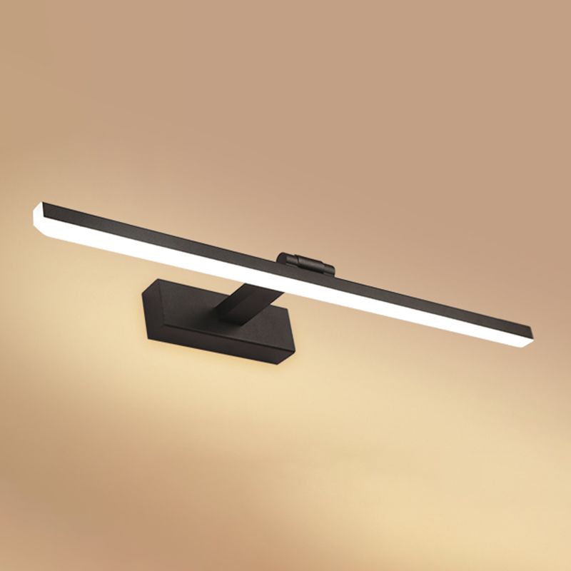 Lineare LED -Waschtischwandleuchten modernes Spiegel vordere Licht mit Acrylschatten