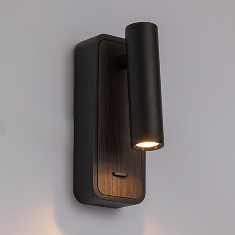 Modern Aluminum Wall Light Geometric 1 Light Reading Wall Sconce for Bedroom
