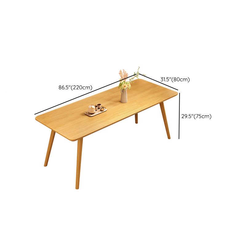 Modern Solid Wood Furniture 1/2/4/6/7 Pcs Standard Height Dining Room Table Set