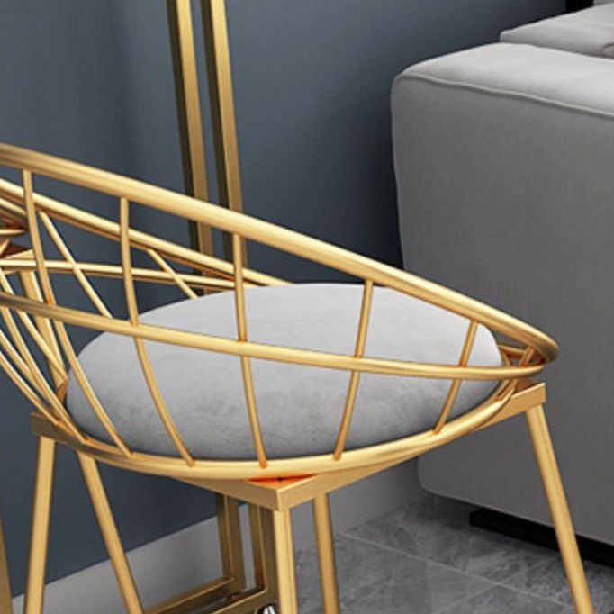 1/2/3 Pieces Glam Style Bar Table Set Oval Bistro Set with White Stone Top