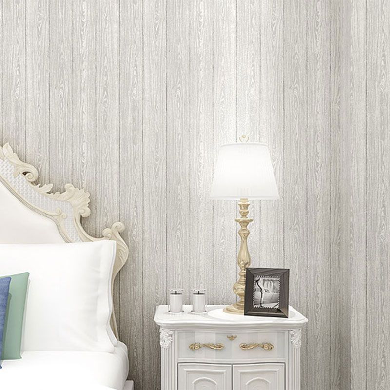 Wood Effect Wall Art in Soft Color, Vintage 31 ft. x 20.5 in Wallpaper Roll for Home Decoration