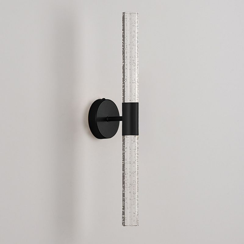 Modernism Metal Wall Light Black/Golden Lighting for Room Hallway