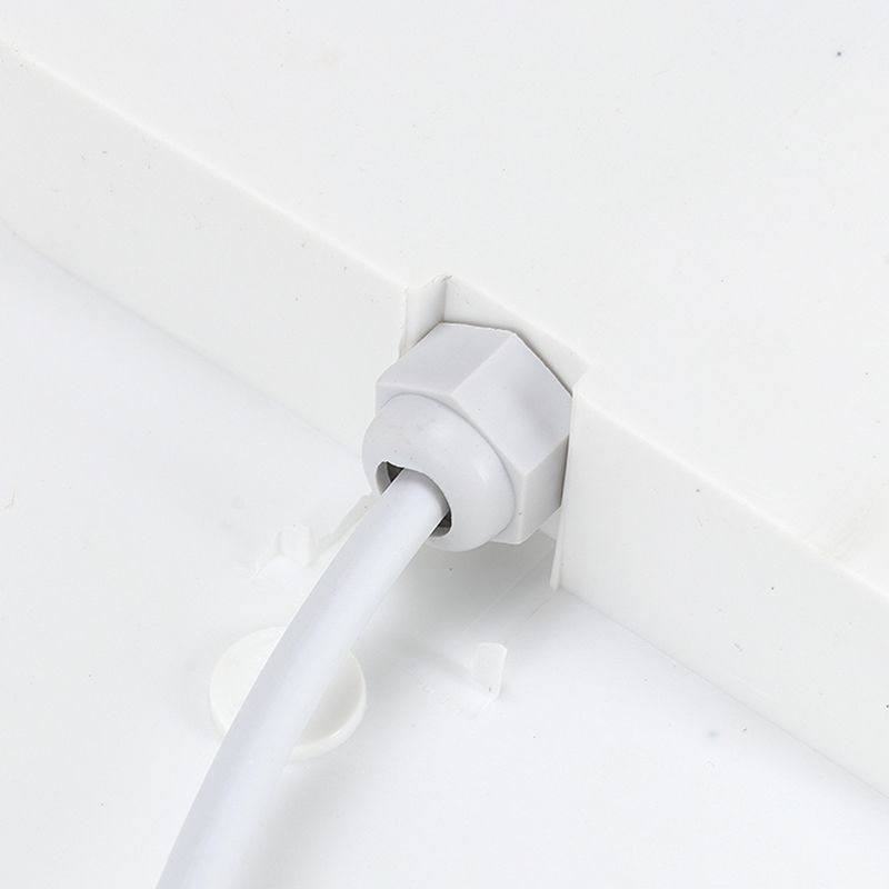 Moderne Wandmontage leichte einfache LED -Wandleuchte Lampenvorrichtung in Weiß