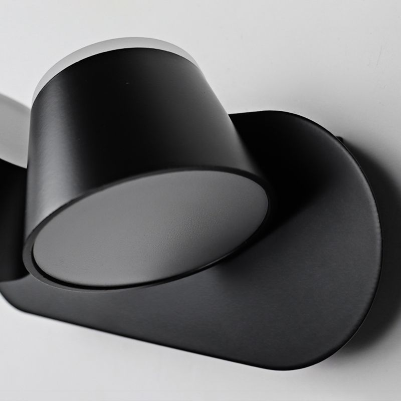 Lámpara de pared de lectura moderna Diconce de pared para el hogar con sombra de metal para dormitorio