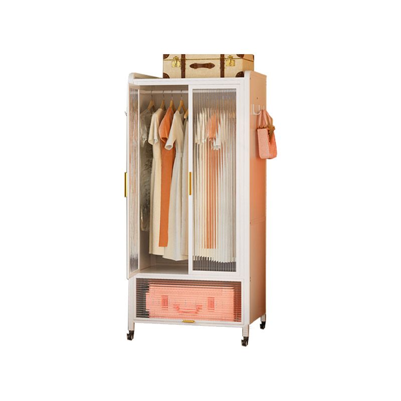 Modern Style Combination Armoire Glass Wardrobe Cabinet for Home