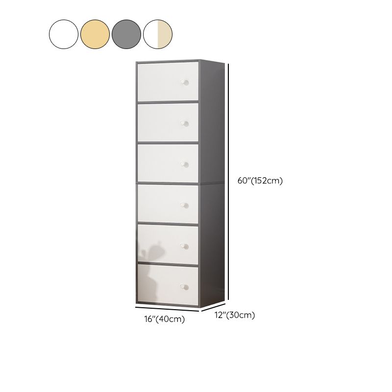 Modern Accent Cabinet Standard No Distressing Wood Cabinet with Doors