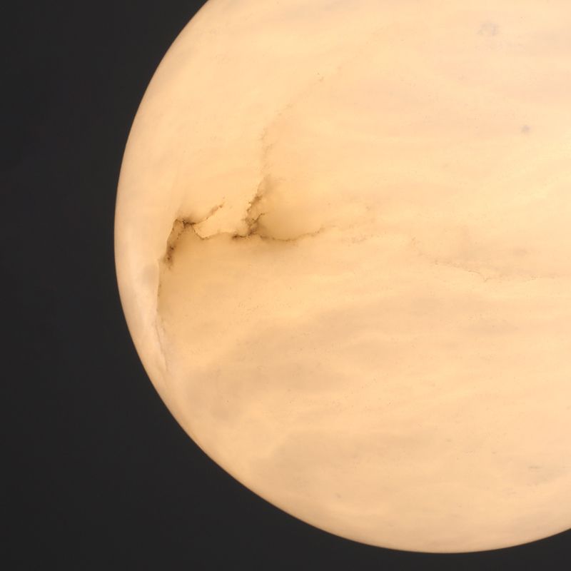 Stein schattierte hängende Leuchte zeitgenössischer Stil weißer Anhänger Beleuchtung