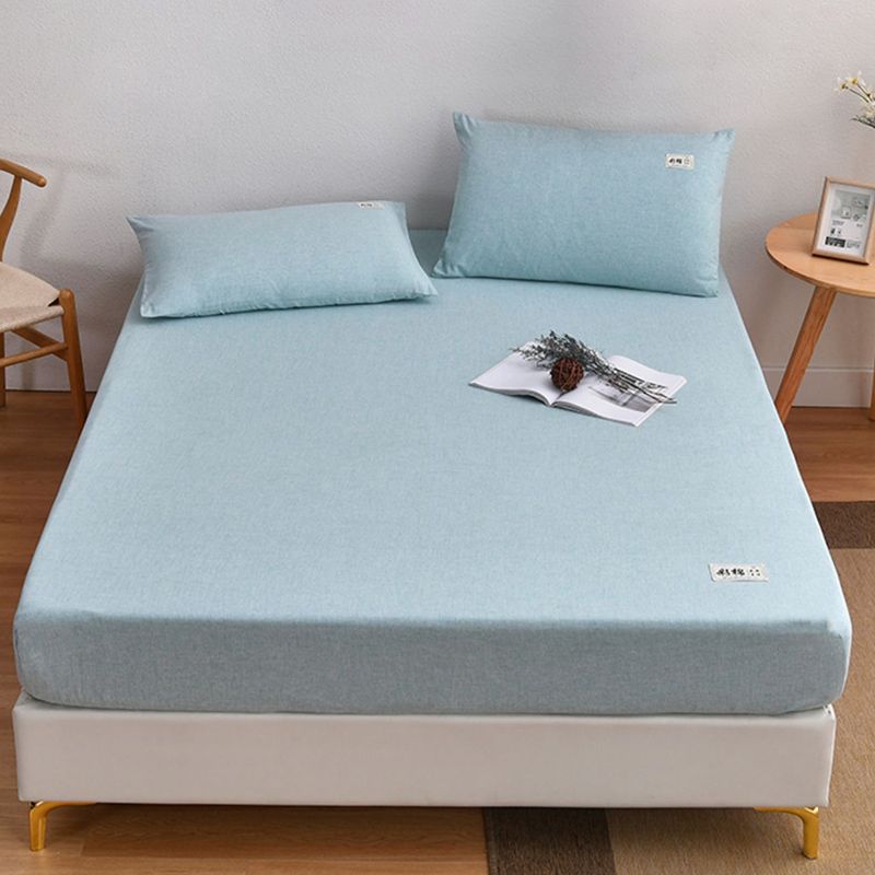 Modern Standard Bed Sheet Set Cotton Soild Sheet Set for Bedroom