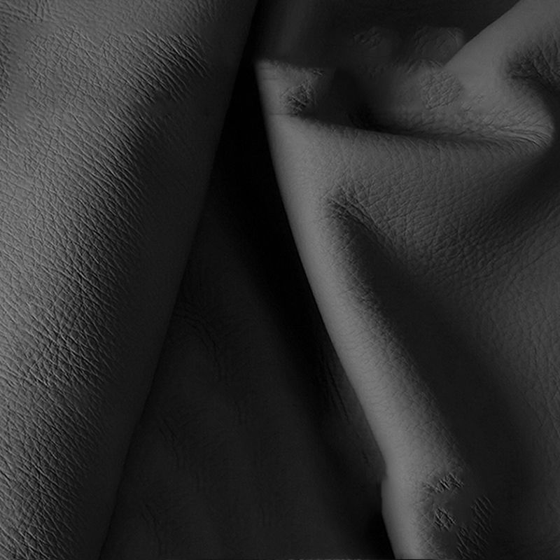 Modern Sectional Set, Genuine Leather Square Arm Sectional sofa, Brown