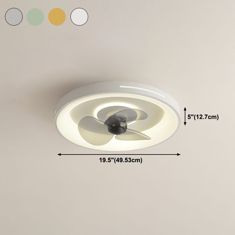 Plafond de plafond en métal lampe de lampe de lampe simplicité plafond lumière montée