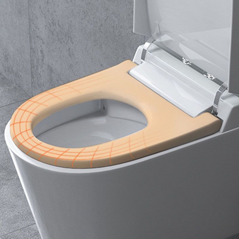 Wall Mount Toilet All-In-One Foot Induction Toilet with Concealed Tank