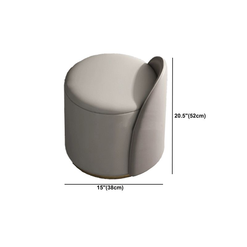 White Vanity Metal Make-up Vanity Stone Top Dressing Table Stool Set