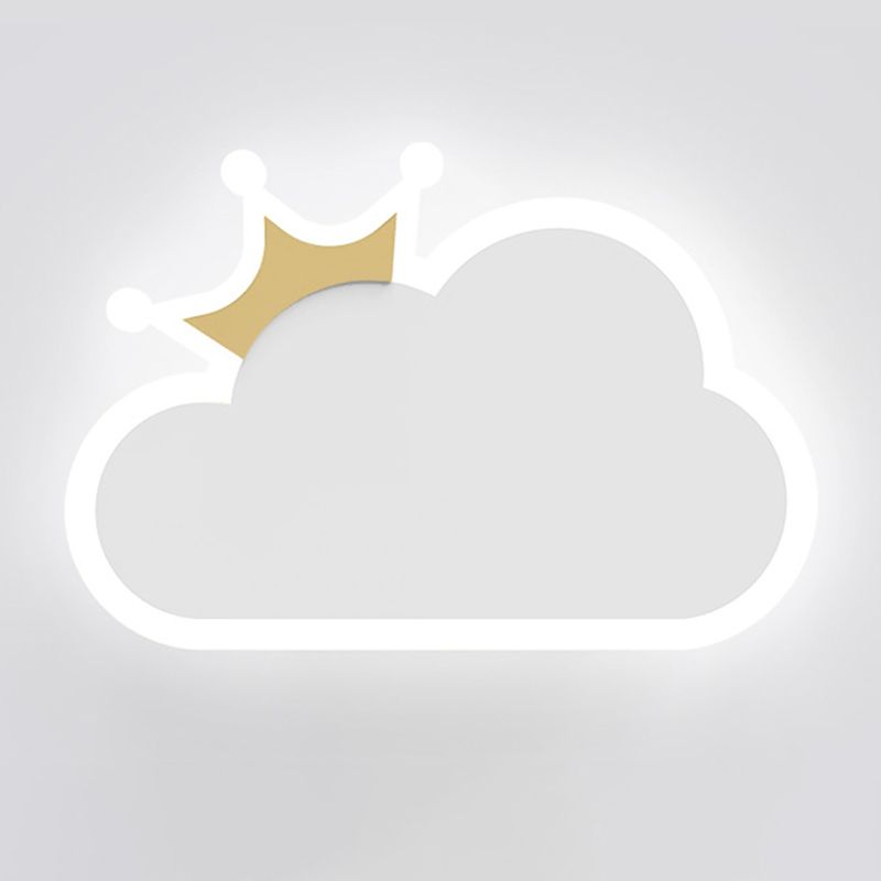 Kids Multiple Shaped Wall Mounted Light Fixture Bedroom Wall Mount Light Fixture