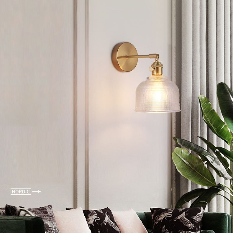 Glasgeometrische schaduw Wandlampen Modern eenvoudig