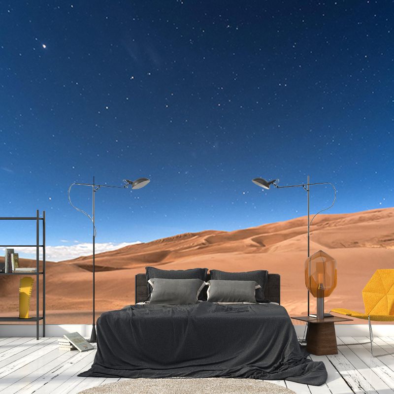 Environment Friendly Resistant Mural Wallpaper Desert Living Room Wall Mural